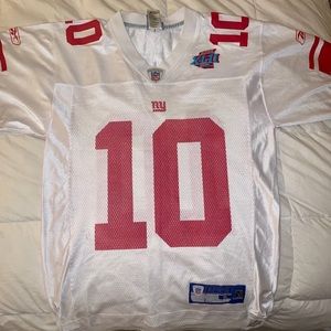 RARE NFL Giants Eli Manning Super Bowl Jersey